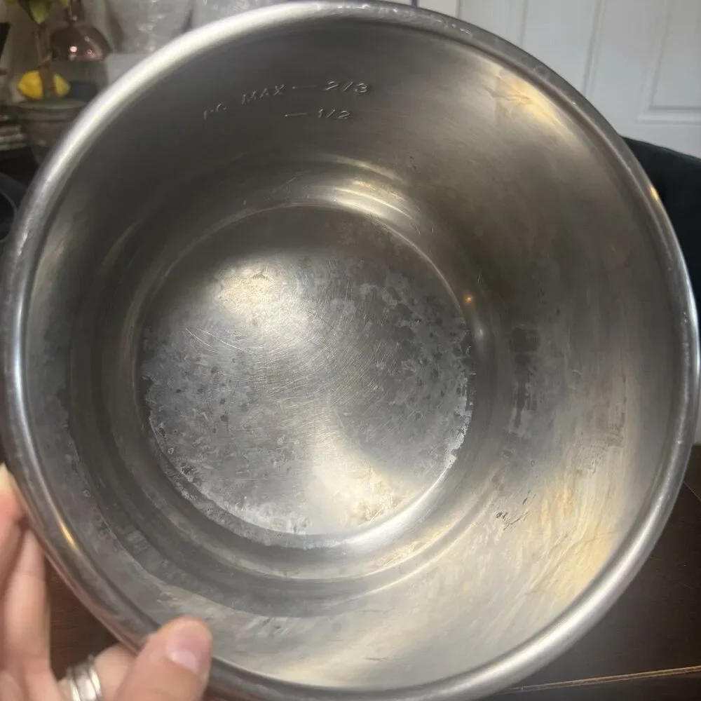 6 QT Instant Pot Duo Pro Stainless Steel INNER POT- replacement